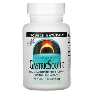 Source Naturals, GastricSoothe، ـ 37.5 ملغ، 120 كبسولة