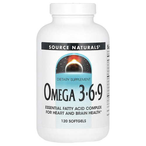 Source Naturals オメガ3-6-9 ソフトジェル120粒