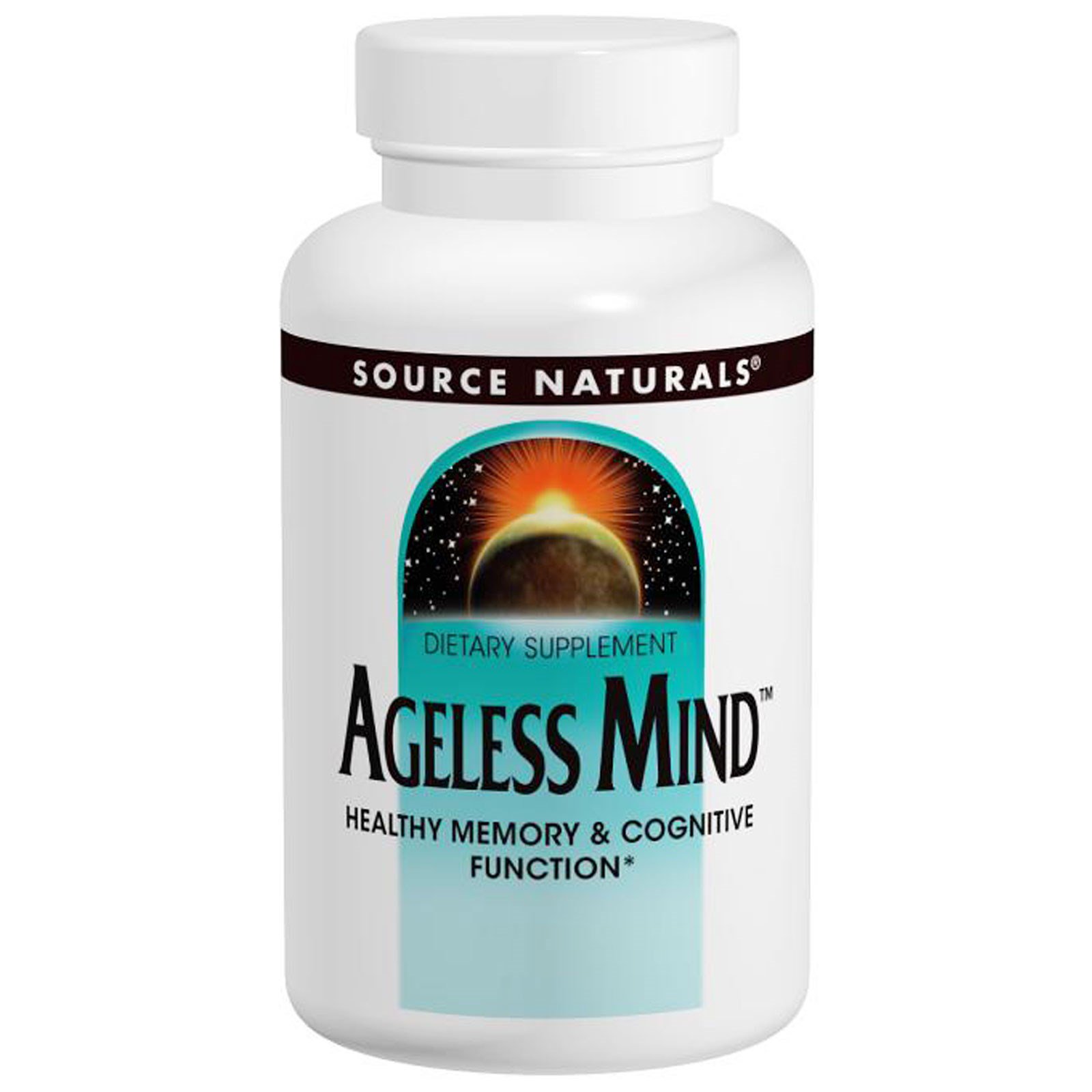 Source Naturals, Добавка для памяти и работы мозга Ageless Mind, 60 таблеток