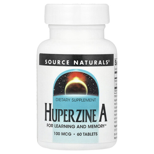 Source Naturals Huperzine A, 100 mcg , 60 Tablets