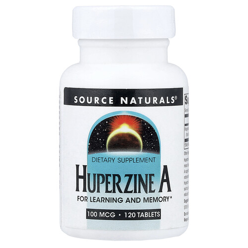 Source Naturals, Huperzine A, Huperzin A, 100 mcg, 120 Tabletten