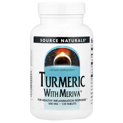 Source Naturals ターメリック with Meriva® 120タブレット