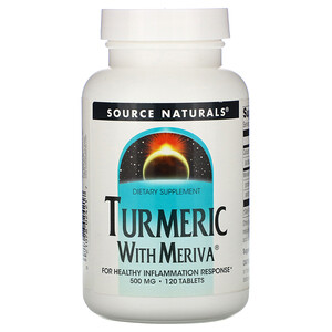 Отзывы о Сорс Начэралс, Turmeric with Meriva, 500 mg, 120 Tablets