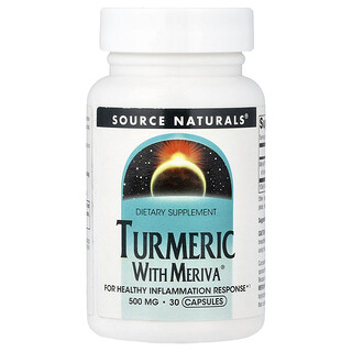 Source Naturals, куркума с Meriva®, 500 мг, 30 капсул