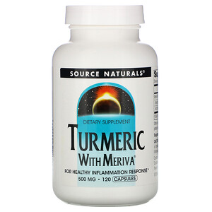 Отзывы о Сорс Начэралс, Meriva Turmeric Complex, 500 mg, 120 Capsules