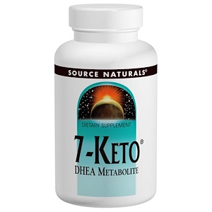 Source Naturals, 7-Кето, Метаболит ДГЭА, 100 мг, 60 таблеток