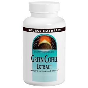 Отзывы о Сорс Начэралс, Green Coffee Extract, 500 mg, 60 Tablets