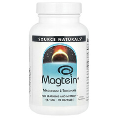 Magtein®, L-треонат магнію, 90 капсул