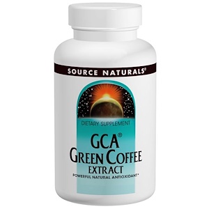 Отзывы о Сорс Начэралс, GCA Green Coffee Extract, 500 mg, 60 Tablets