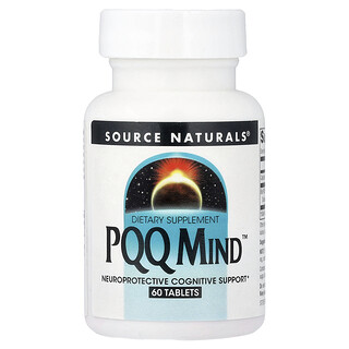 سورس ناتورالز‏, PQQ Mind ™ ، 60 قرصًا