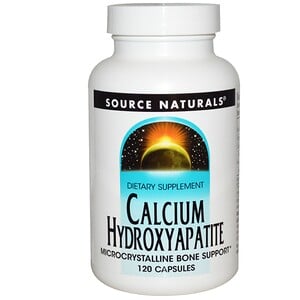 Отзывы о Сорс Начэралс, Calcium Hydroxyapatite, 120 Capsules