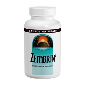 Сорс Начэралс, Zembrin, 25 mg, 60 Tablets отзывы