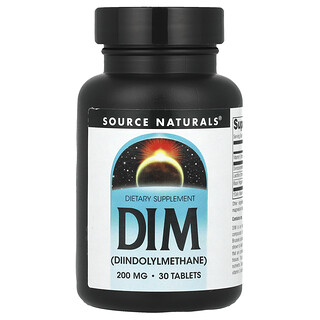 Source Naturals, DIM, 200 mg, 30 tabliet