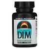 Source Naturals, DIM (дииндолинметан), 200 мг, 60 таблеток