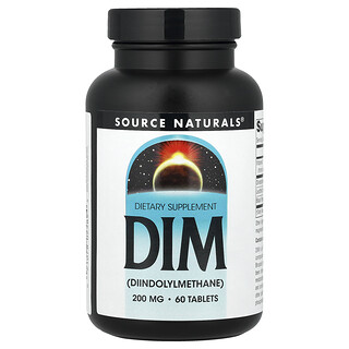 Source Naturals, DIM, 60 tabletter