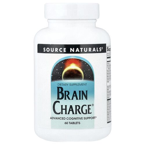 Source Naturals, Brain Charge®, 60 Tabletten
