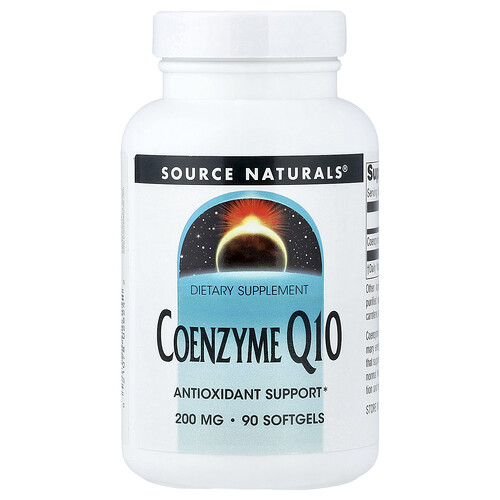 Source Naturals コエンザイムQ10 200mg ソフトジェル90粒