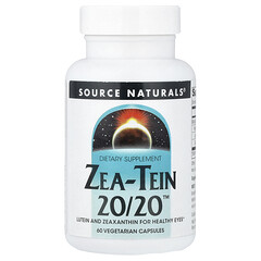 Zea-Tein 20/20™, 60 вегетаріанських капсул