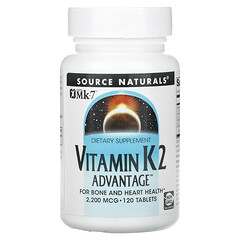 Вітамін K2 Advantage, 2200 мкг, 120 таблеток