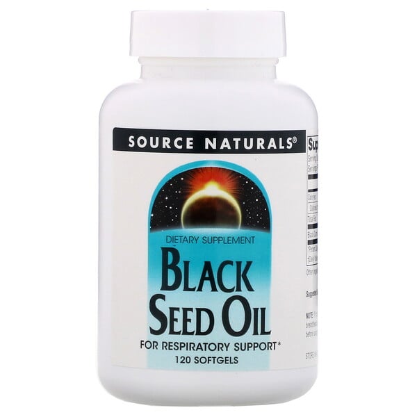 Source Naturals, Black Seed Oil, 120 Softgels