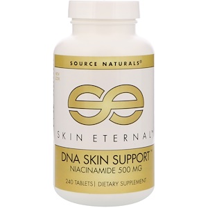 Отзывы о Сорс Начэралс, Skin Eternal, DNA Skin Support, 500 mg, 240 Tablets