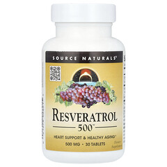Resveratrol 500™, 500 мг, 30 таблеток