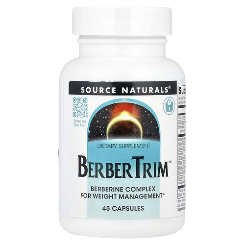 Source Naturals BerberTrim™, 45 Capsules