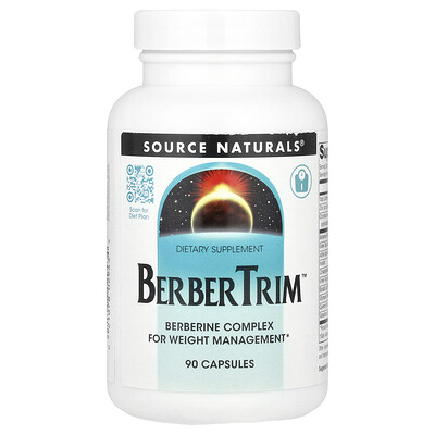 Source Naturals  BerberTrim™  90 Capsules