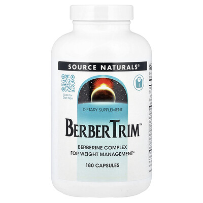 Product Image for Source Naturals, BerberTrim , 180 Capsules