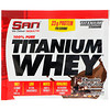 SAN Nutrition, 100%ピュアチタンホエイ、チョコレートロッキーロード、1.07 oz (30.24 g)