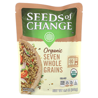 Seeds of Change Органический продукт, семь цельнозерновых продуктов, 240 г (8,5 унции)