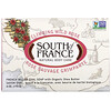 South of France(サウスオブフランス), クライミングワイルドローズ、オーガニックシアバター配合フレンチミルド石鹸（楕円型）、170g（6オンス）