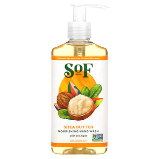 SoF, Nourishing Hand Wash, Shea Butter, 8 fl oz (236 ml)