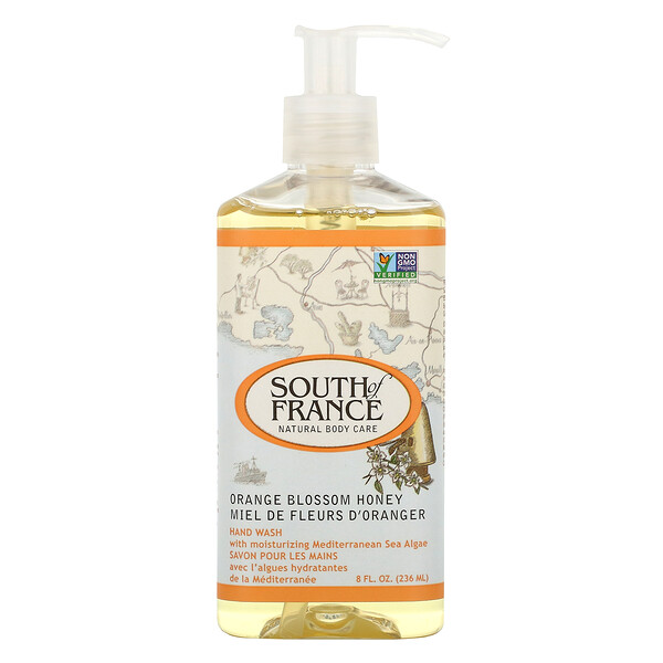 South of France, Hand Wash, Orange Blossom Honey, 8 fl oz (236 ml) iHerb
