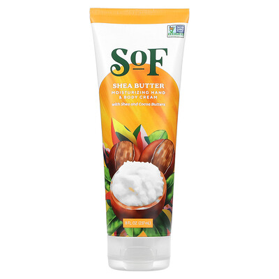 

South of France, Moisturizing Hand & Body Cream, Shea Butter, 8 fl oz (237 ml)