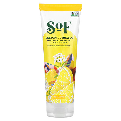 

South of France Moisturizing Hand & Body Cream Lemon Verbena 8 fl oz (237 ml)