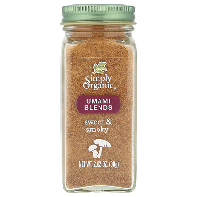 Simply Organic  Umami Blends  Sweet & Smoky  2.82 oz (80 g)