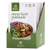 Simply Organic, Mélange aux agrumes et aux herbes pour marinade, 12 sachets, 28 g chacun