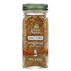Отзывы о Симпли Органик, Original Seasoning, Salt-Free, 2.30 oz (67 g)