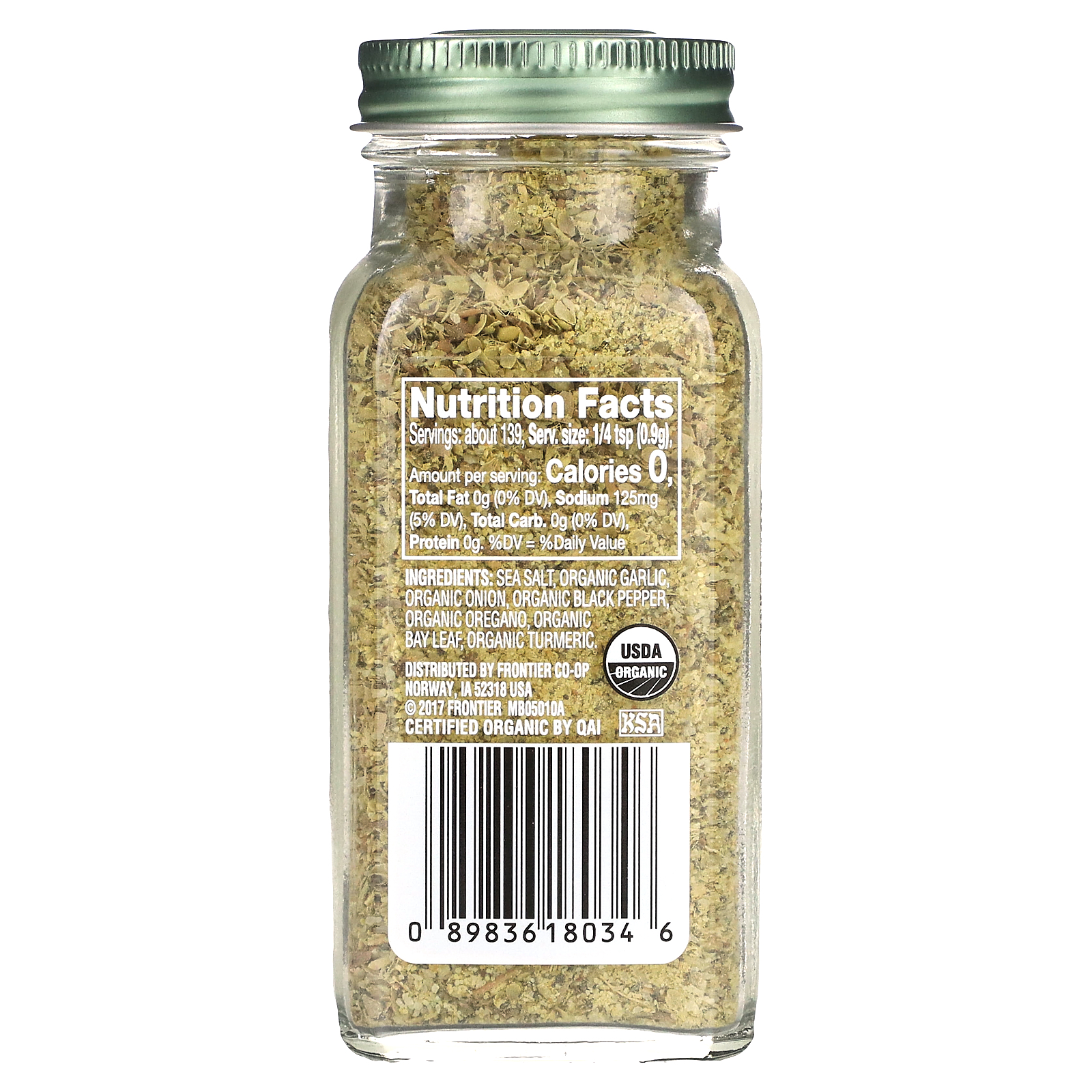 Simply Organic, Adobo Seasoning, 4.41 oz (125 g)