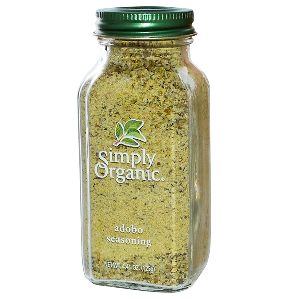Simply Organic, Приправа адобо,125 г
