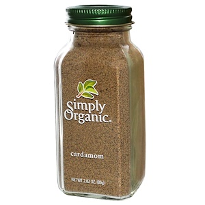 Simply Organic, Кардамон, 2,82 унции (80 г)