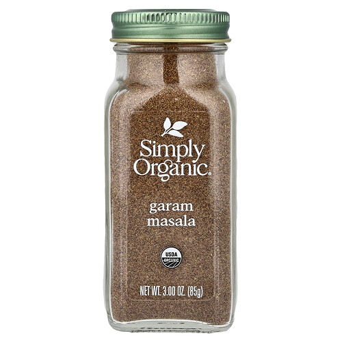 Simply Organic, Garam masala, 85 g (3 oz)