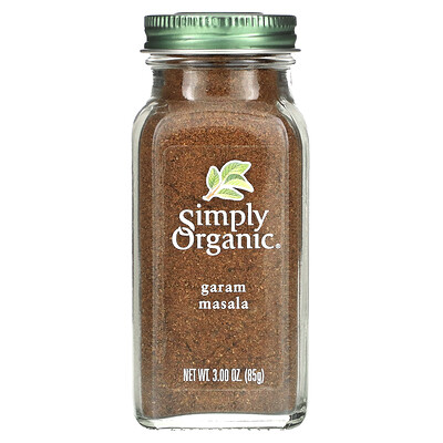 

Simply Organic Garam Masala 3.00 oz (85 g)