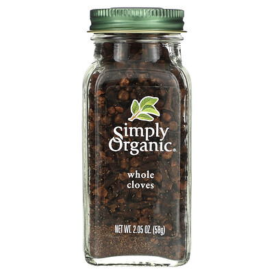 

Simply Organic Whole Cloves 2.05 oz (58 g)