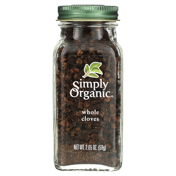 Simply Organic‏, Whole Cloves, 2.05 oz (58 g)