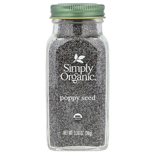 Simply Organic, Semente de Papoula, 96 g (3,38 oz)