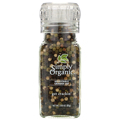 Simply Organic Смесь перцев, 85 г (3,00 унции)