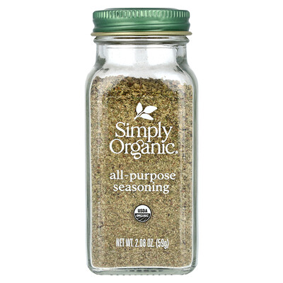 Simply Organic  All-Purpose Seasoning  2.08 oz (59 g)