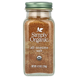 Simply Organic, All Seasons Salt, 4,73 uncia (134 g)